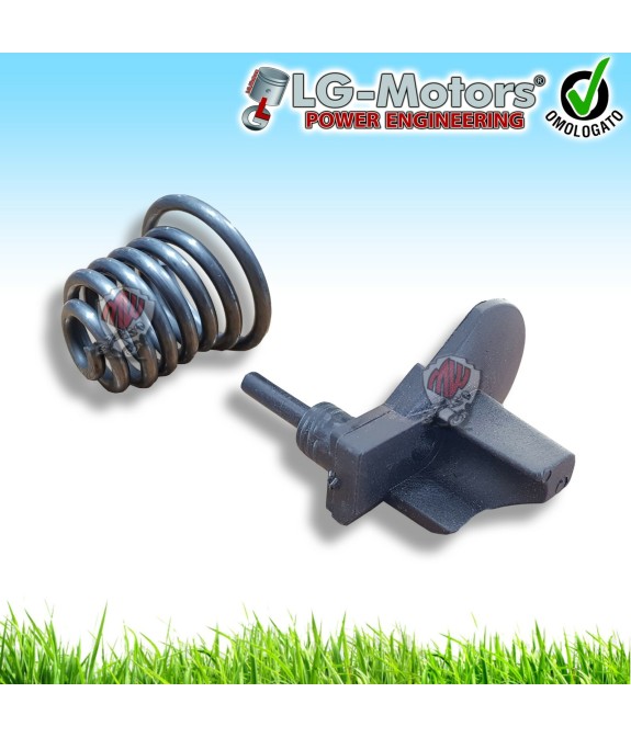KIT MOLLA SILENT ANTIVIBRANTE CARTER  + TAPPO MOTOSEGA DA 45 52 CC CINESE