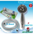 Kit Bagno Doccetta Doccino Soffione Doccia Con TUBO 1,5m senza Staffa