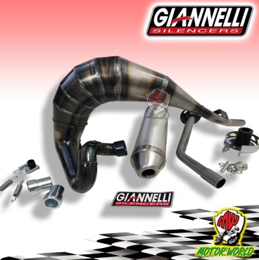 GIANNELLI SCARICO COMPLETO OMOLOGATO ENDURO 2T BETA RR 50 MOTARD DX 2020 20