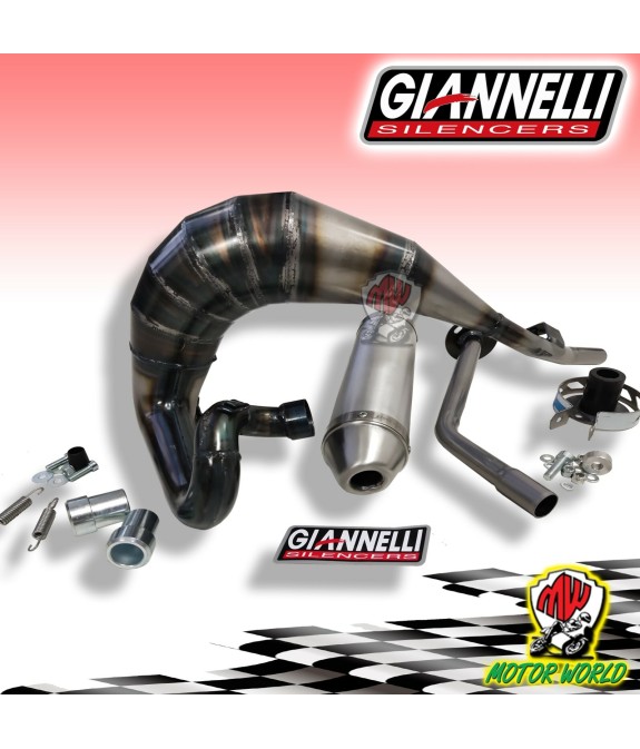 GIANNELLI SCARICO COMPLETO OMOLOGATO ENDURO 2T BETA RR 50 MOTARD DX 2020 20