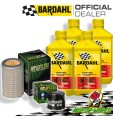 TAGLIANDO 4L BARDAHL XTC 10W50 + FILTRI HIFLO HONDA CBF 600 2004 2005 2006 2007