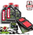 TAGLIANDO 3L MOTUL 5100 10W40 + FILTRI HIFLO HONDA XL 650 V TRANSALP 2007