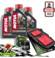 TAGLIANDO 3L MOTUL 7100 20W50 + FILTRI HIFLO HONDA XL 650 V TRANSALP 2007