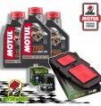 TAGLIANDO 3L MOTUL 7100 10W50 + FILTRI HIFLO HONDA XL 650 V TRANSALP 2007