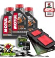 TAGLIANDO 3L MOTUL 7100 10W40 + FILTRI HIFLO HONDA XL 650 V TRANSALP 2007