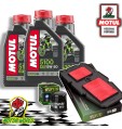 TAGLIANDO 3L MOTUL 5100 15W50 + FILTRI HIFLO HONDA XL 650 V TRANSALP 2007