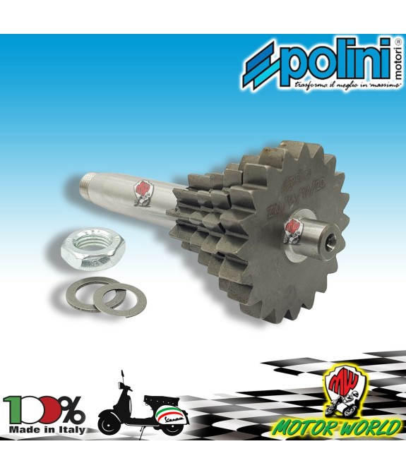 INGRANAGGIO PRIMARIO QUADRUPLO VESPA SPECIAL R L N 50 TERZA E QUARTA CORTA