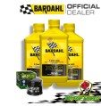 TAGLIANDO RACING 3L BARDAHL XTS 10W50 + FILTRO HIFLO HF138