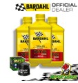 TAGLIANDO 3L BARDAHL XTC 10W40 + FILTRO HIFLO Suzuki Vinson Manual 500 2005 2006