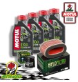 TAGLIANDO 4L MOTUL 5100 10W40 + FILTRI HIFLO HONDA VT 750 Shadow Spirit 2007