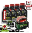 TAGLIANDO 4L MOTUL 5000 10W40 + FILTRI HIFLO HONDA VT 750 Shadow Spirit 2007