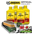 TAGLIANDO 4L BARDAHL XTC 15W50 + FILTRI HIFLO HONDA CB 1100 1981 1982 1983