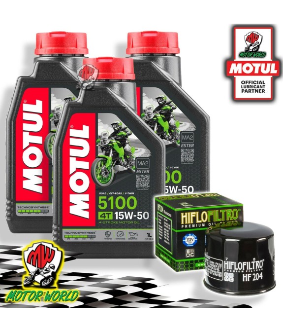 TAGLIANDO 3L MOTUL 5100 15W50 + FILTRO OLIO Ducati 600 SL Pantah 1985