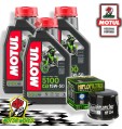 TAGLIANDO 3L MOTUL 5100 15W50 + FILTRO OLIO Ducati 600 SL Pantah 1985