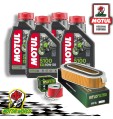 TAGLIANDO 4L MOTUL 5100 10W50 + FILTRI HIFLO HONDA CB 1100 1981 1982 1983