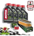 TAGLIANDO 4L MOTUL 5100 10W40 + FILTRI HIFLO HONDA CB 1100 1982 1983
