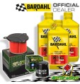 TAGLIANDO 3L BARDAHL XTC 10W50 + FILTRI HIFLO HONDA XRV 750 AFRICA TWIN 1992