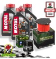 TAGLIANDO 3L MOTUL 7100 20W50 + FILTRI HIFLO HONDA XRV 750 AFRICA TWIN 1992