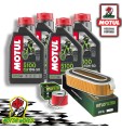 TAGLIANDO 4L MOTUL 5100 15W50 + FILTRI HIFLO HONDA CB 1100 1981 1982 1983