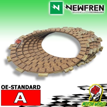 F1637A KIT 6 DISCHI FRIZIONE NEWFREN HONDA XLV R 750 1988