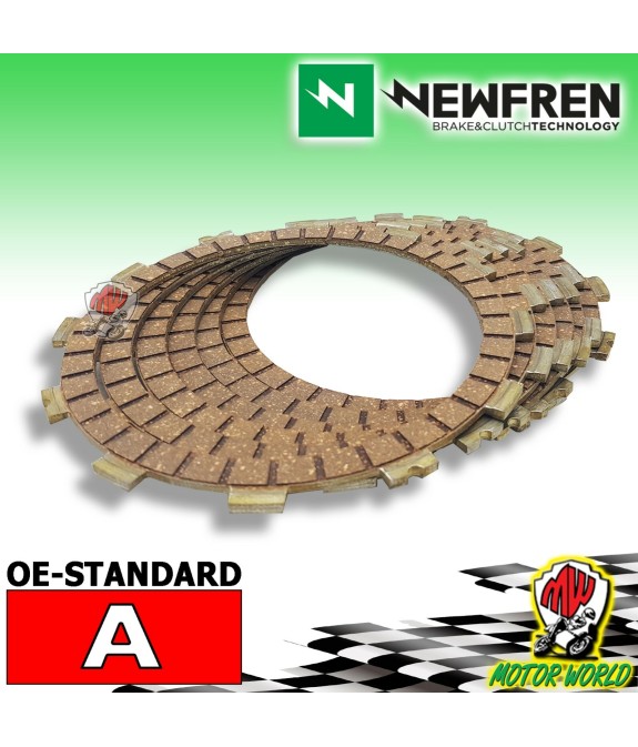F1637A KIT 6 DISCHI FRIZIONE NEWFREN HONDA XLV R 750 1988