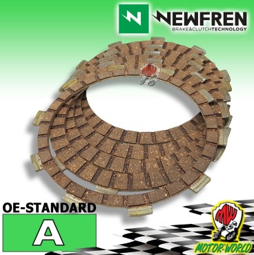 F1872A KIT 5 DISCHI FRIZIONE NEWFREN YAMAHA YZF-R 125 2013
