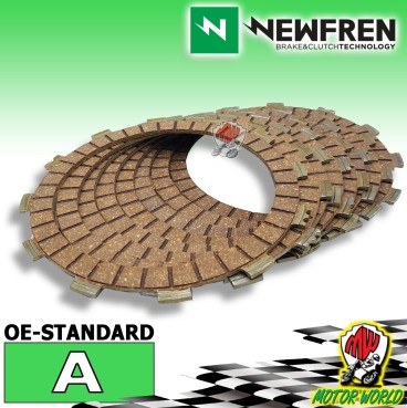 F1864A KIT 8 DISCHI FRIZIONE NEWFREN YAMAHA YZ-F 450 2007 2008 2009 2010
