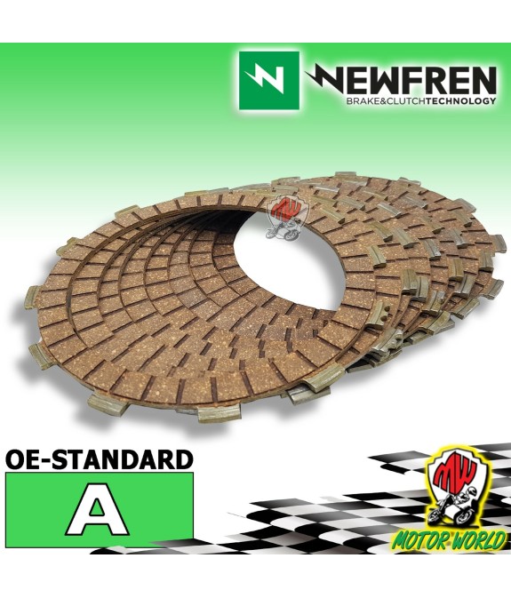 F1864A KIT 8 DISCHI FRIZIONE NEWFREN YAMAHA YZ-F 450 2007 2008 2009 2010