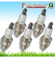 KIT 5 CANDELE UNIVERSALE PER DECESPUGLIATORE MOTOSEGA POTATORE 2 TEMPI L7T