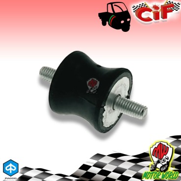 Supporto tampone elastico attacco motore per VESPA APE MP MPV CAR 1978 P2