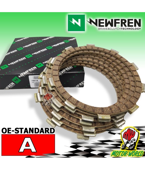 F3611A KIT 7 DISCHI FRIZIONE NEWFREN TRIUMPH DAYTONA 650 2004 2005 2006