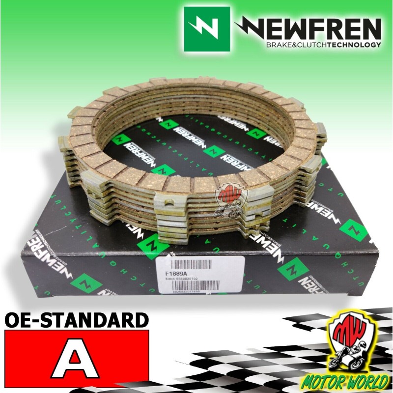 F1889A KIT DISCHI FRIZIONE NEWFREN YAMAHA WR 450 F 2017 2018 2019