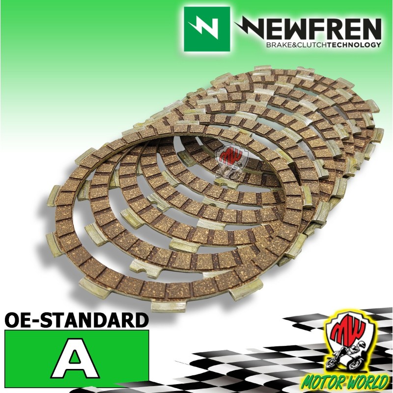 F1938A KIT 7 DISCHI FRIZIONE GUARNITI NEWFREN SUZUKI VZ MARAUDER 800 2003