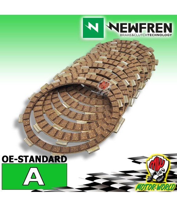 F2914A KIT 10 DISCHI FRIZIONE GUARNITI NEWFREN SUZUKI GSR 750 2014 2015 2016