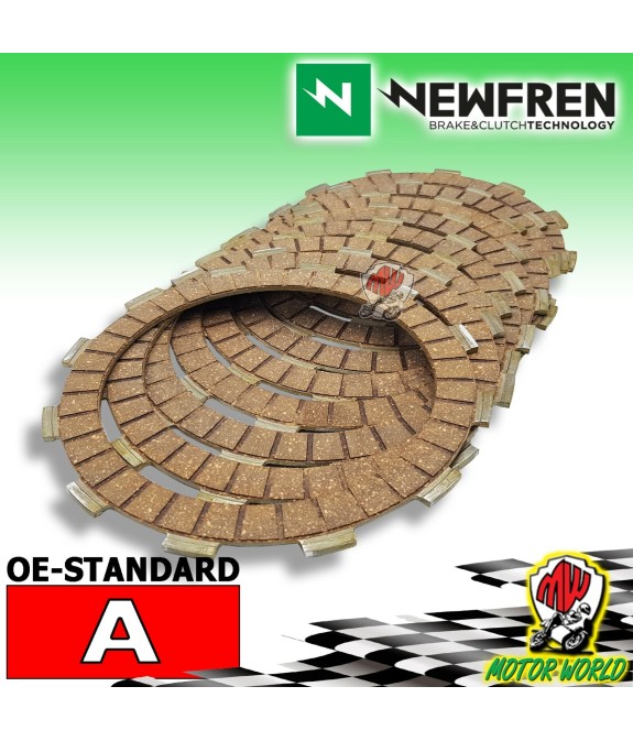 F1969A KIT 8 DISCHI FRIZIONE GUARNITI NEWFREN SUZUKI XF FREEWIND 650 2001 2002