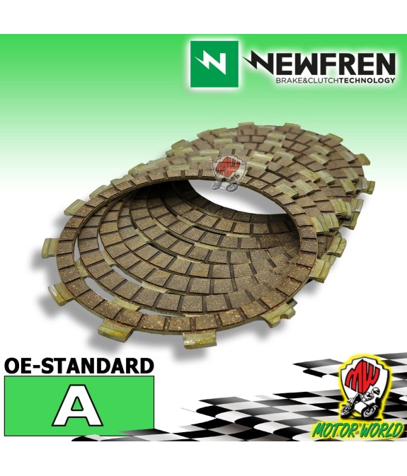 F1873A KIT 8 DISCHI FRIZIONE NEWFREN YAMAHA FZ GENESIS 750 1987 1988 1989 1990