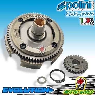 CAMPANA PRIMARIA FRIZIONE POLINI RACING 27/69 DENTI DRITTI VESPA SMALL