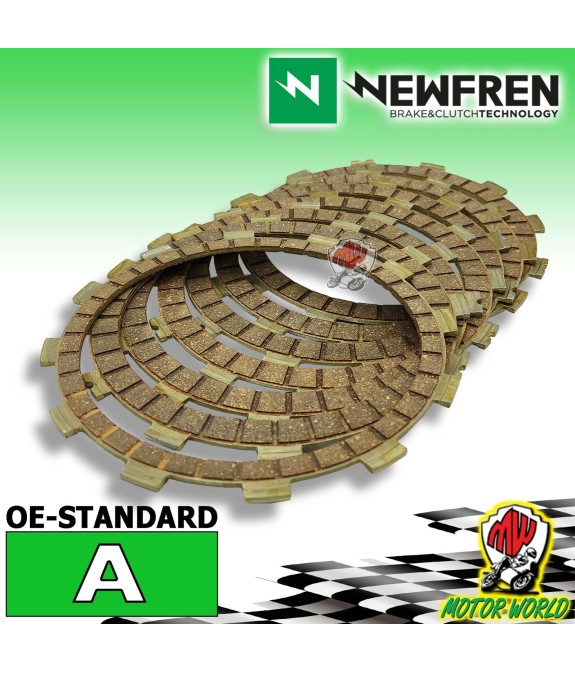 F1511A KIT 7 DISCHI FRIZIONE GUARNITI NEWFREN KTM XC 105 2008 2009 2010