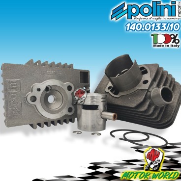 140.0133/10 KIT CILINDRO MOTORE SPORT 66 GHISA D.43MM SP.10 PIAGGIO BRAVO GRILL