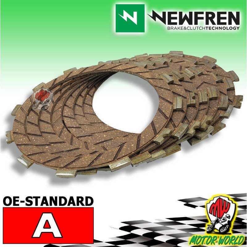 F2729A KIT DISCHI FRIZIONE NEWFREN KAWASAKI KX 125 1997 1998 1999 2000 2001 2002