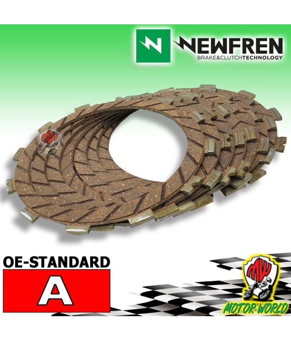 F2729A KIT DISCHI FRIZIONE NEWFREN KAWASAKI KX 125 1997 1998 1999 2000 2001 2002