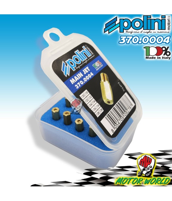 KIT 10 CICLER GETTI MASSIMO POLINI CARBURATORE KEIHIN PWK DA 120 A 138