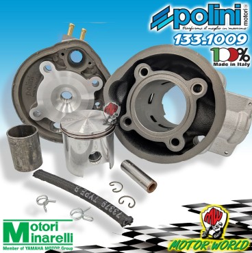 CILINDRO P1331009 76CC D.50 2T LC AM6 APRILIA 50 RS Extrema Repl 1993-1997