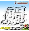 RETE ELASTICA RAGNO PORTAPACCHI MOTO PORTACASCO PORTABAGAGLIO 40X40
