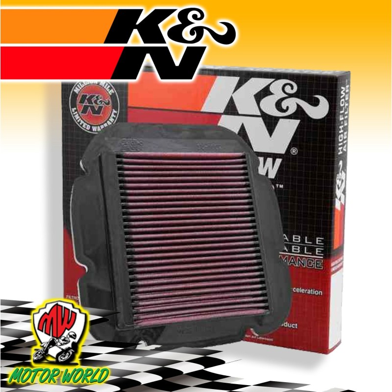 FILTRO ARIA SPORTIVO LAVABILE K&N SU-1002 PER SUZUKI V-STROM 650 ABS 2015