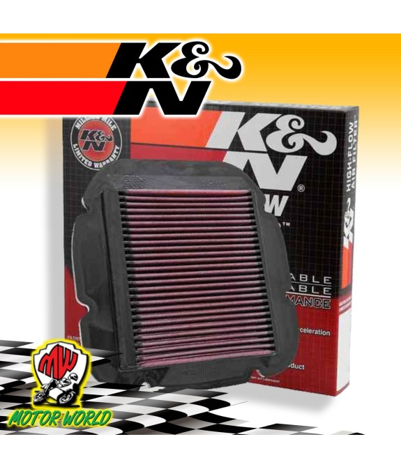 FILTRO ARIA SPORTIVO LAVABILE K&N SU-1002 PER SUZUKI V-STROM 650 ABS 2015