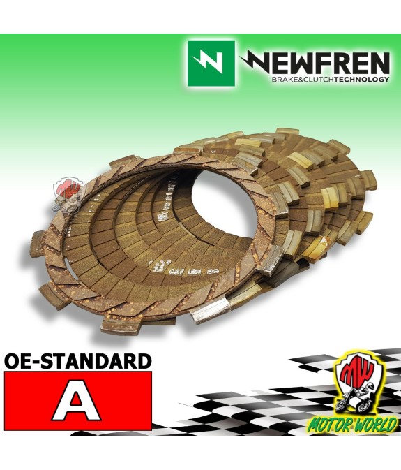 F1742A KIT DISCHI FRIZIONE NEWFREN KAWASAKI KX 100 1995 1996 1997