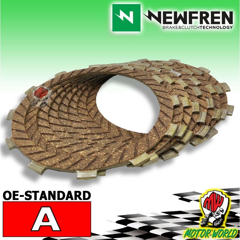 F1772A KIT DISCHI FRIZIONE NEWFREN KAWASAKI KX 250 2004 2005 2006 2007 2008