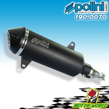190.0070 MARMITTA SCARICO POLINI YAMAHA X-MAX 125i EURO 4 2018 2019 2020 2021