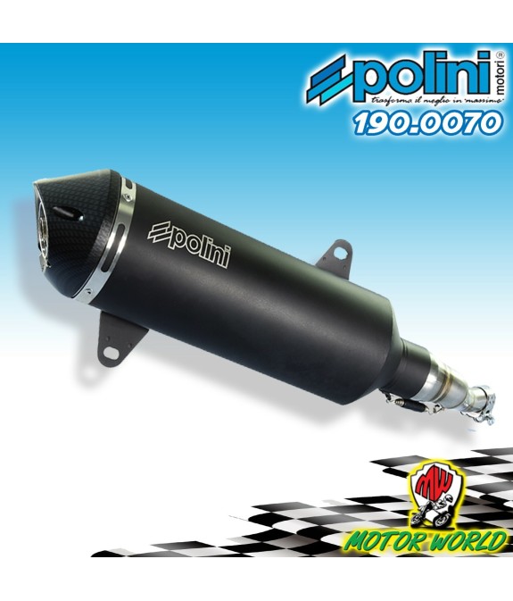 190.0070 MARMITTA SCARICO POLINI YAMAHA X-MAX 125i EURO 4 2018 2019 2020 2021
